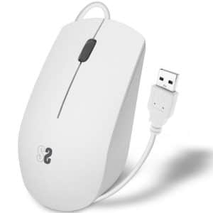 SUBBLIM RATON BUSINESS SILENCIOSO/ HASTA 1200 DPI/ BLANCO