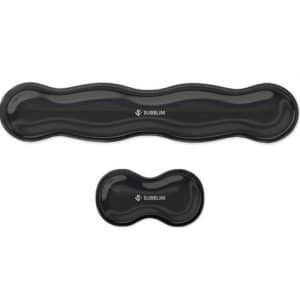SUBBLIM REPOSAMUÑECAS ERGO CRYSTAL FLEX X2 NEGRO