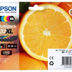 EPSON CARTUCHO TINTA T3357 Nº 33XL VALUE PACK 5 COLORES