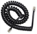 GEMBIRD CABLE TELEFONO ESPIRAL RJ10 4P4C 2M NEGRO
