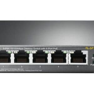 TP-LINK SWITCH DE 5 PUERTOS 10/100 4P POE (58W)