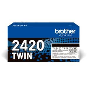 BROTHER tóner TN2420 NEGRO PACK 2