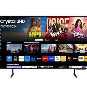 SAMSUNG TELEVISOR 43 CRYSTAL UHD 4K TU43DU7105