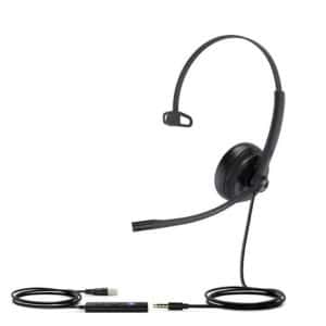 YEALINK AURICULAR MONOAURAL UH34 MONO TEMAS MONOAURICULAR USB-A/ JACK