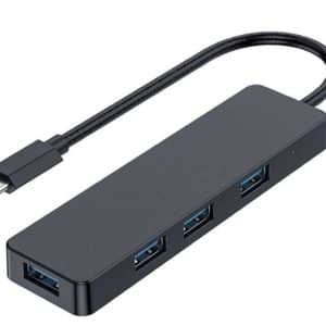 GEMBIRD HUB USB-C A 4 PUERTOS USB 3.1