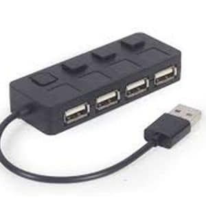 GEMBIRD HUB USB 2.0 4 PUERTOS CON INTERRUPTOR