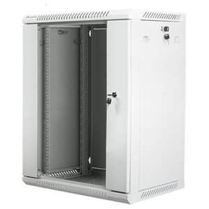 LANBERG ARMARIO RACK 19 15U GRIS 600X450 FLAT PACK V2 PUERTA CRISTAL