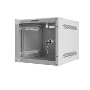 LANBERG ARMARIO RACK 10 4U/280X310 FLAT PACK plata PUERTA CRISTAL