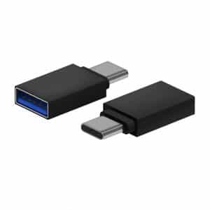 AISENS ADAPTADOR USB HEMBRA A USB-C MACHO NEGRO
