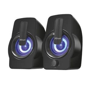 TRUST ALTAVOCES 2.0 GEMI RGB 12W RMS ILUMINACION LED