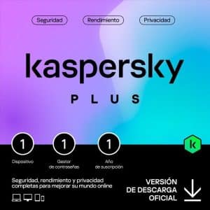 KASPERSKY ANTIVIRUS PLUS 1 DISPOSITIVO 1 AÑO LICENCIA ELECTRONICA