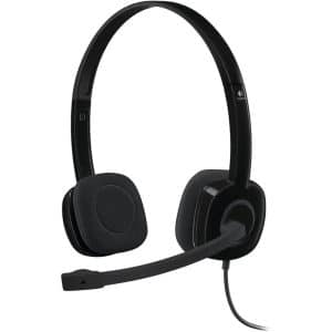 LOGITECH AURICULARES DIADEMA CON MICRÓFONO LOGITECH H151 JACK 3.5MM