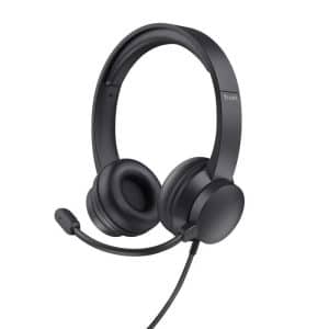 AURICULARES + MICROFONO TRUST HS-201