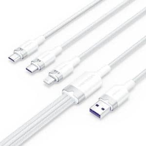 CABLE 3 EN 1 VENTION USB-A 2.0- USB-C