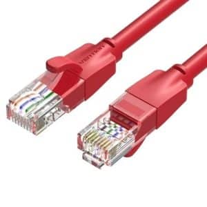 CABLE DE RED CAT.6 UTP 1M VENTION RED