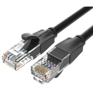 CABLE DE RED CAT.6 UTP 3M VENTION BLACK