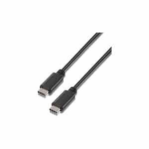 AISENS CABLE USB-C A USB-C 2.0 2M NEGRO