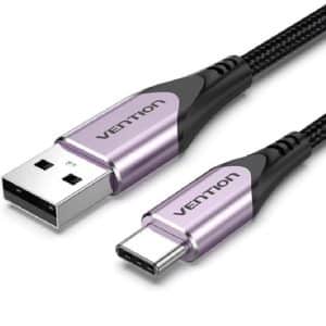 CABLE VENTION USB-A 2.0 USB-C 3A 60W