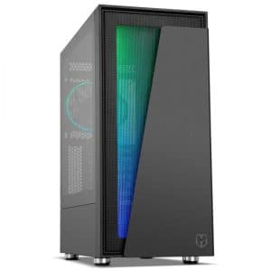 NOX CARCASA HUMMER BLASTER ATX - MICRO ATX - ITX -BOTON CONTROL LED - ZONA ARGB PRO