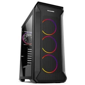 NOX CARCASA HUMMER QUANTUM ARGB ATX - MICRO ATX- ITX - TEMPERED GLASS CHASSIS