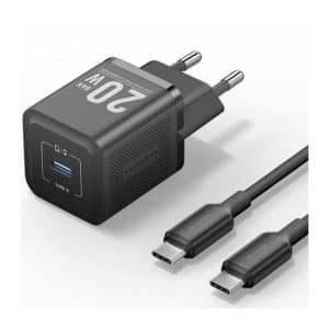 CARGADOR DE PARED VENTION GAN USB-C 20W