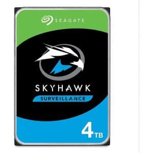 SEAGATE DISCO DURO 4TB 3.5 ST4000VX016 SKYHAWK Ideal para Sistemas de videovigilancia