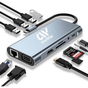 DOCK HUB ONEWAY USB-C 11 EN 1 HDMI VGA