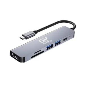 DOCK HUB ONEWAY USB-C 6 EN 1 HDMI 4K 2