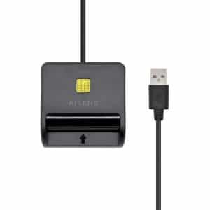 AISENS LECTOR DE DNI ASCR-SN01 USB NEGRO