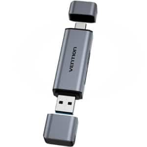 LECTOR DE TARJETAS EXTERNO VENTION USB-A