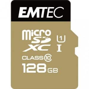 MEMORIA MICRO SD 128GB EMTEC EILTE GOLD