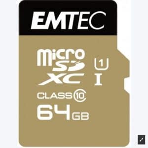 MEMORIA MICRO SD 64GB EMTEC ELITE GOLD