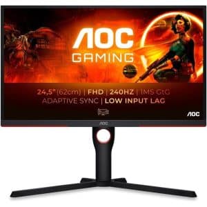 MONITOR GAMING AOC 24.5 240HZ MULTIMEDIA