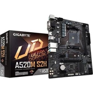PLACA BASE GIGABYTE GA-A520M-S2H AMD VGA