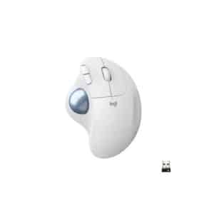 LOGITECH RATON TRACKBALL INALAMBRICO ERGO M575/ 2000DPI/ BLANCO CRUDO