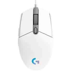 LOGITECH RATON GAMING G102 LIGHTSYNC/ 8000 DPI/ BLANCO