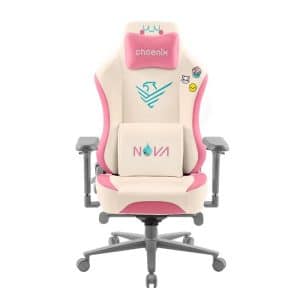 SILLA GAMING PHOENIX NOVA CUERO CREAM