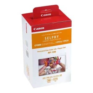 TINTA CANON PACK 2X RP108 + 108 HOJAS