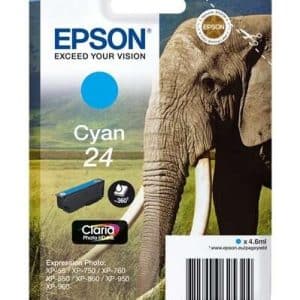 TINTA EPSON C13T24224012 CYAN 24