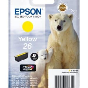 TINTA EPSON C13T26144022 YELLOW T2614