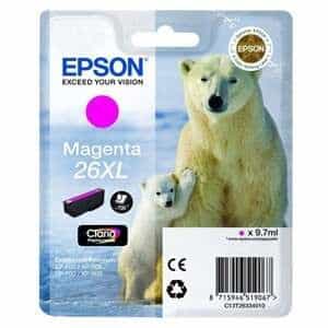 TINTA EPSON C13T26334012 MAGENTA 26XL