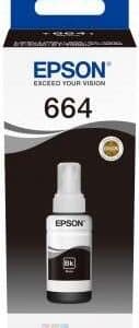 EPSON BOTE TINTA T6641 ECOTANK NEGRO