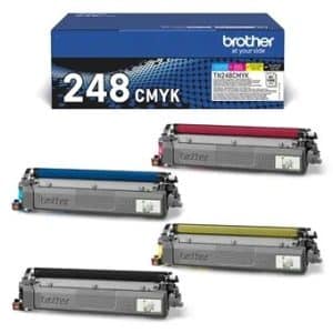 TONER BROTHER TN248 PACK 4 COLORES