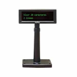 VISOR AVPOS VFD220 USB BLACK 2X20 3YR