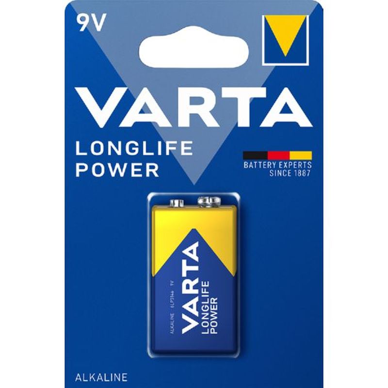 VARTA PILA LONGLIFE 6LR61 9V
