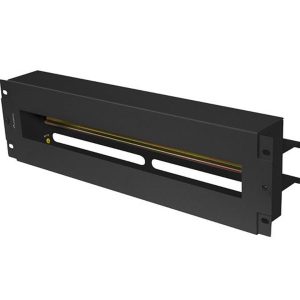 LANBERG PANEL DE DISTRIBUCIÓN DE TENSIÓN 3U DE 19 CON CARRIL DIN TS-35 NEGRO