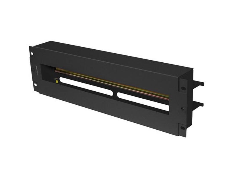 LANBERG PANEL DE DISTRIBUCIÓN DE TENSIÓN 3U DE 19 CON CARRIL DIN TS-35 NEGRO