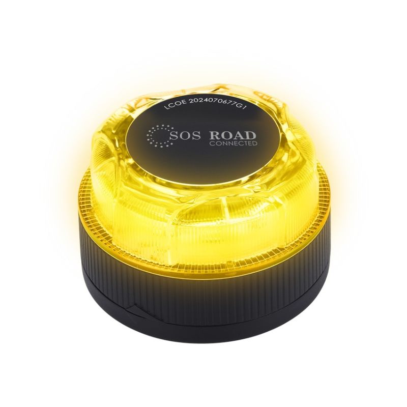 GENERICO SOS ROAD LUZ CONNECTED V16 BALIZA DE EMERGENCIA HOMOLOGADA GEOLOCALIZABLE