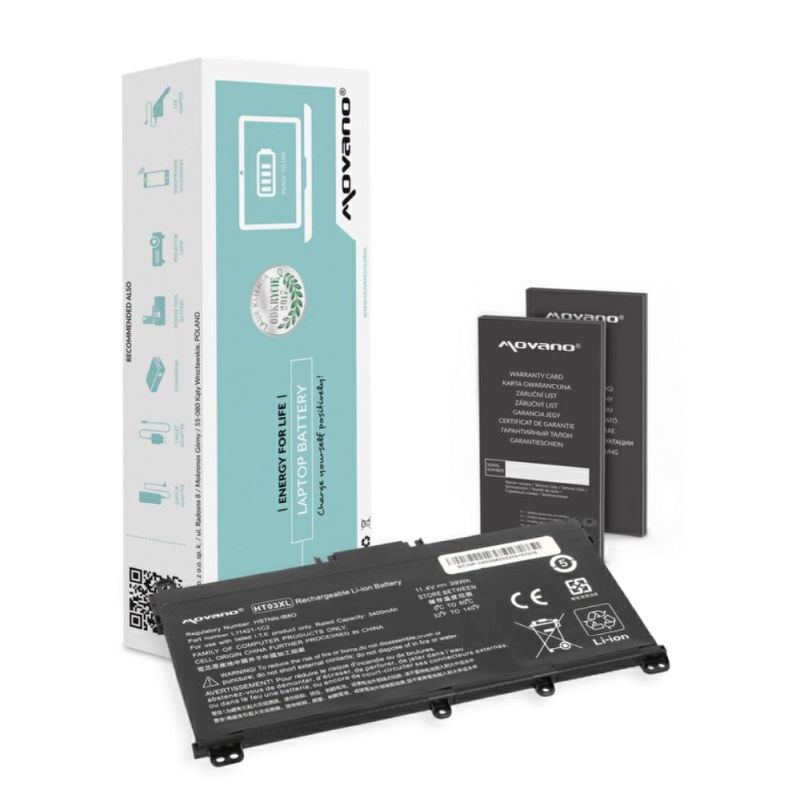 GENERICO BATERÍA COMPATIBLE PARA PORTÁTIL HP HT03XL 11.4V 3400MAH