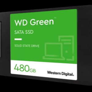 WESTERN DIGITAL DISCO DURO SSD verde G3 SATA 2.5 480GB